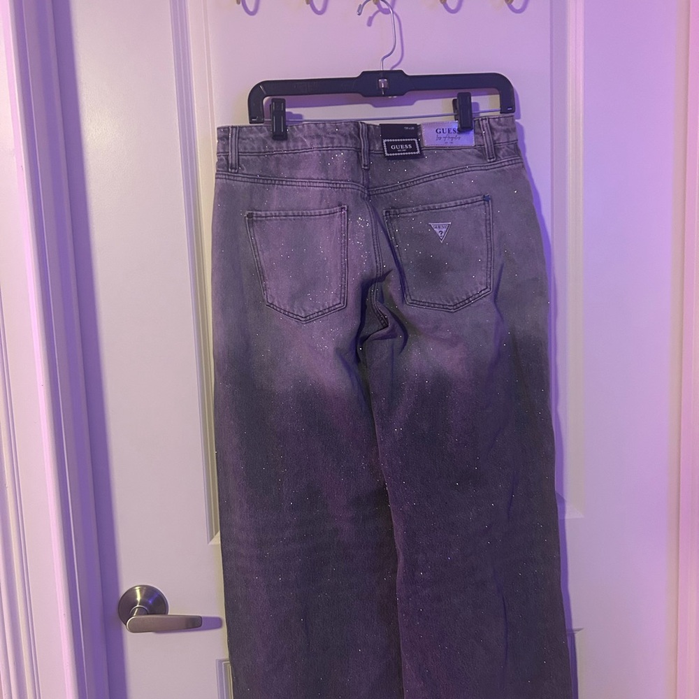GUESS Men's Relaxed Fit Jeans in Gray